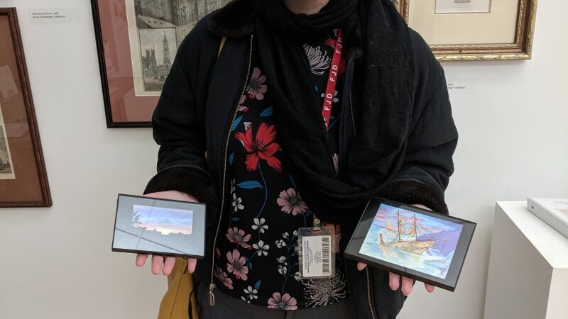 18th Annual Exhibit Sky Palette I / Sky Palette II