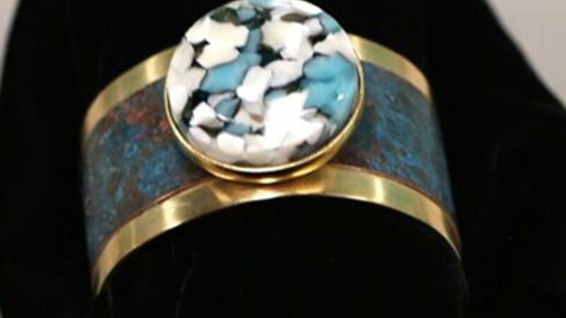 4th Annual Exhibit Turquoise Cuff