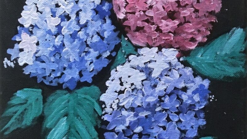 19th Annual Exhibit Hydrangeas