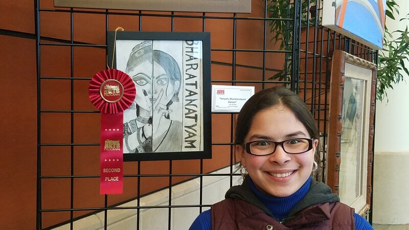 4th Annual Exhibit Natyam, Bharatanatyam Dancer