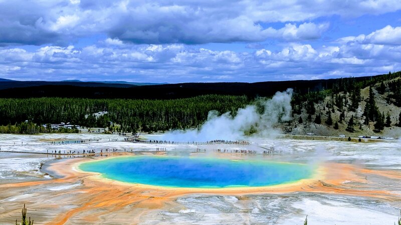 6th Annual Exhibit When the sky Opens on Grand Prismatic
