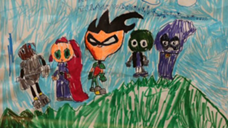 4th Annual Exhibit Teen Titans
