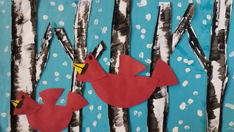 11th Annual Exhibit Cardinals in Winter