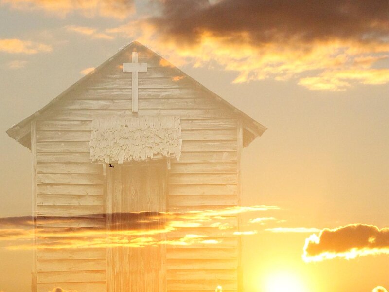 Chapel in the Woods at Sunrise