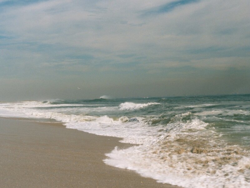 smoke along the shore