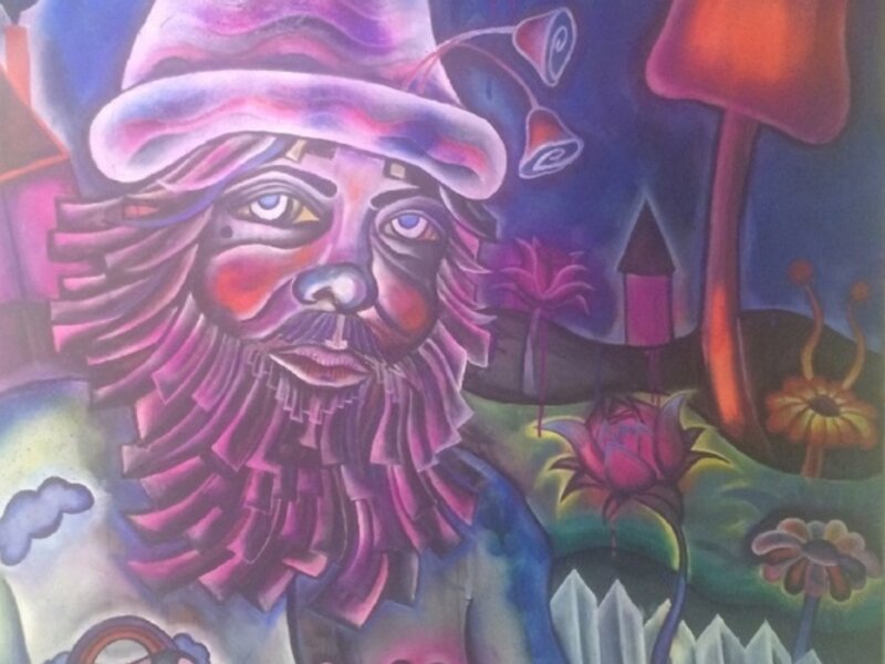 Man In Between Two Fences