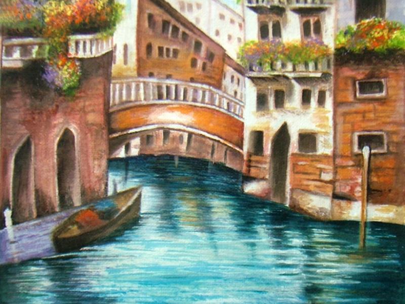 Paradise- Original Water Color Painting