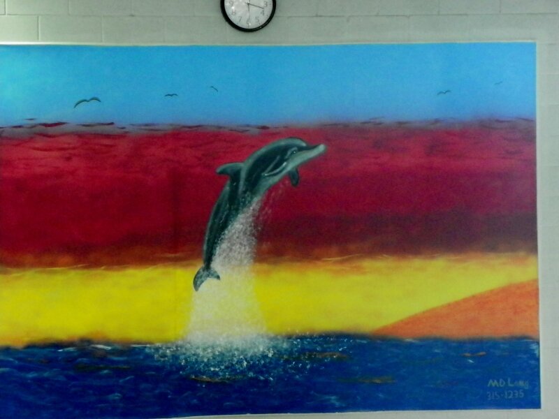 Ymca Mural Left Side