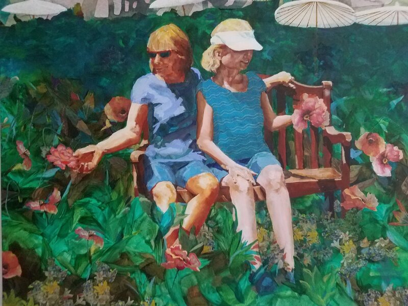 In the garden 