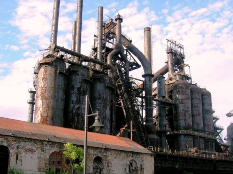 Stock House & Blast Furnace