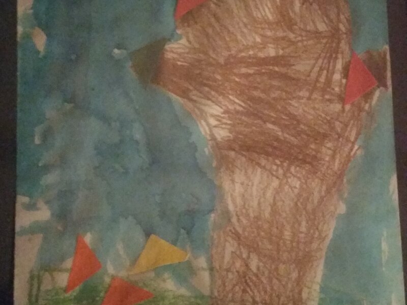 Falling Tree by Phoenix Burroughs