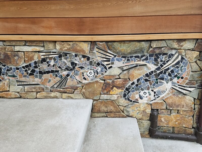 Kristen Muench Two Fish Mosaic