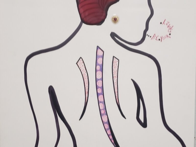 Sharpies and resin