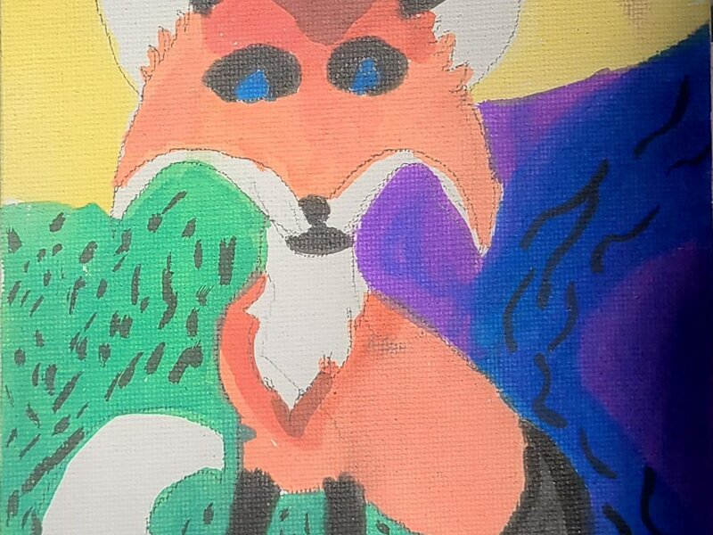 Cute fox