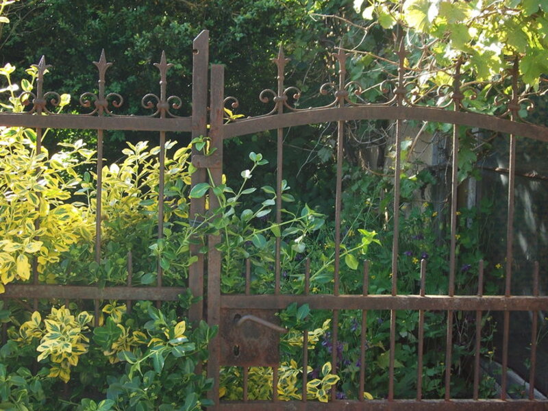 the old gate entrance