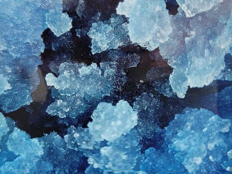 Blue ice