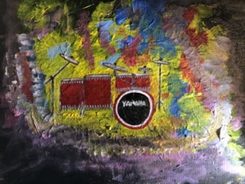 Abstract Rock Explosion 