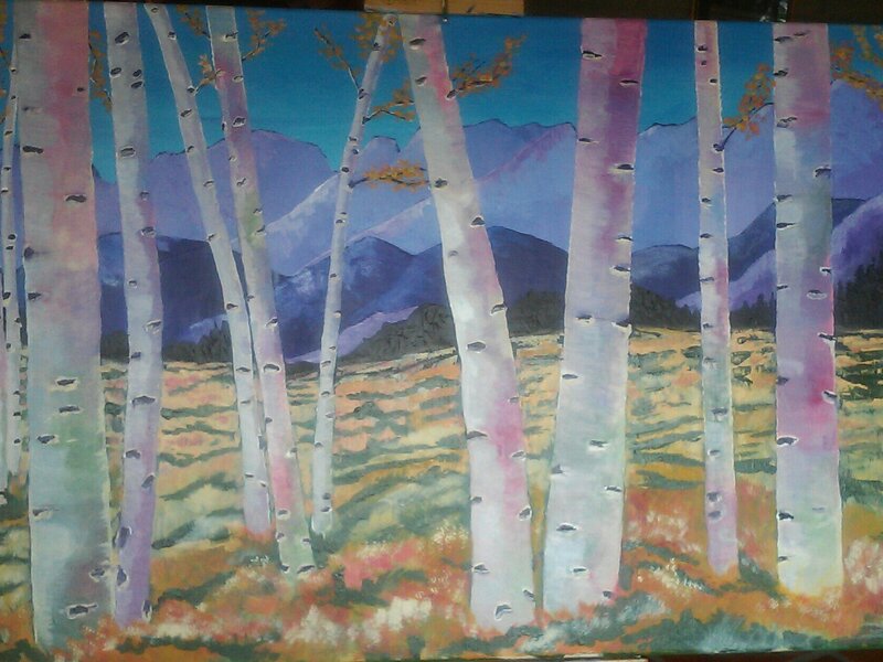 Acrylic on canvas