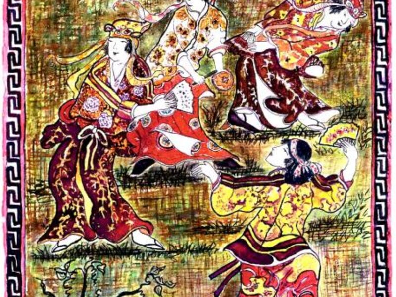 Four Dancers