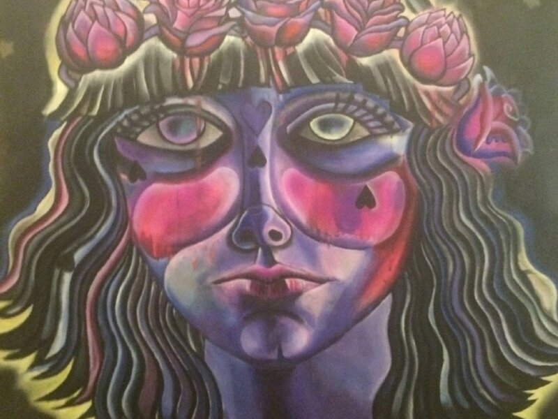 Girl With Flower Wreath