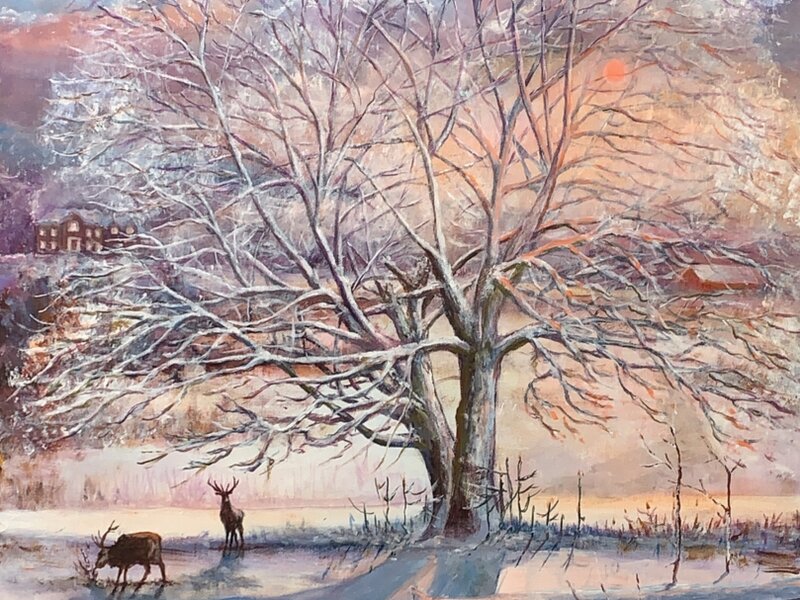 Tree at Dusk