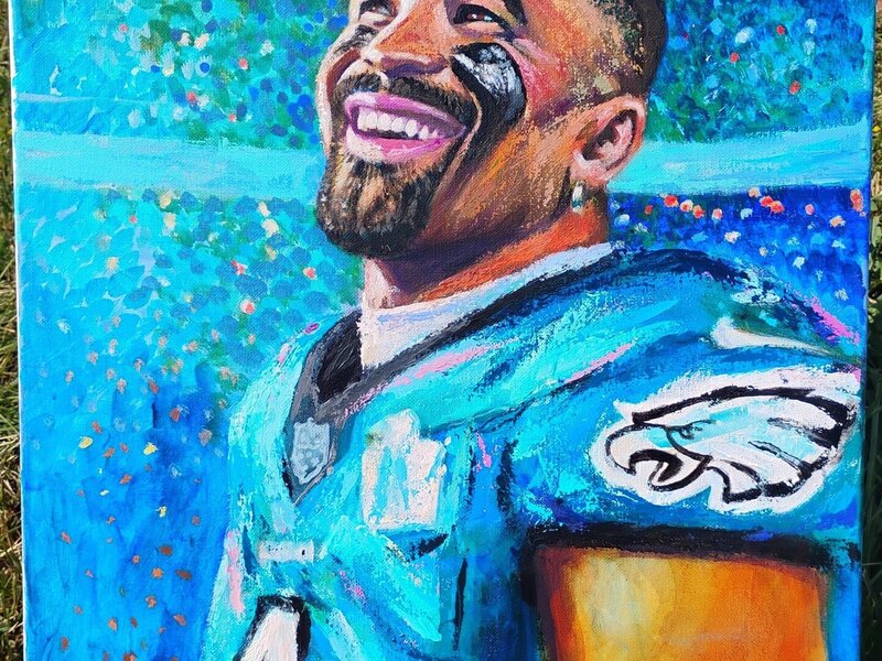 Acrylic painting 16 by 20"