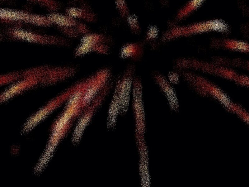 Fuzzy Fireworks
