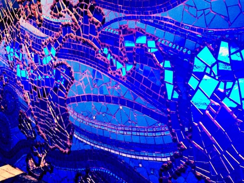 Blue Mosaic, St. Johns River 
