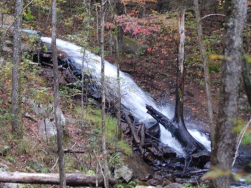 Waterfall near Sweet Springs, AR