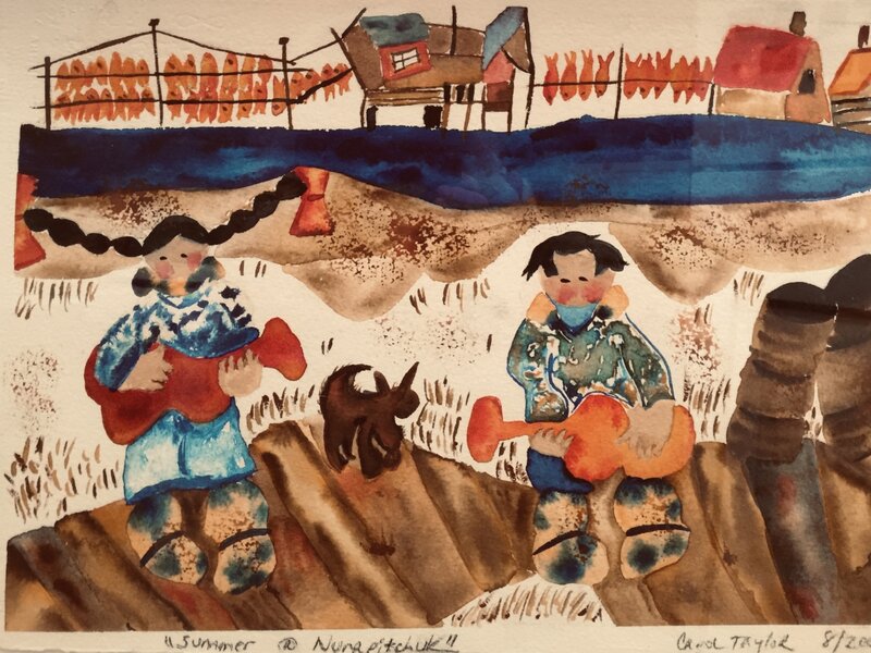 Salmon Camp Nunapitchuk Village 2002