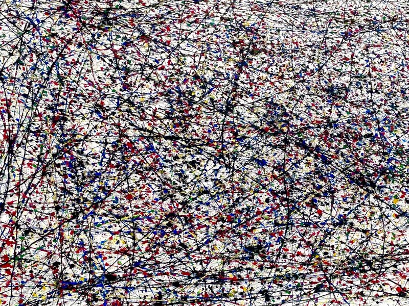 9x12 ft cloth canvas abstract painting