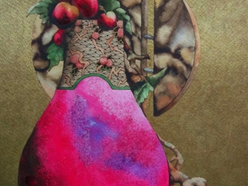 Apple Vase