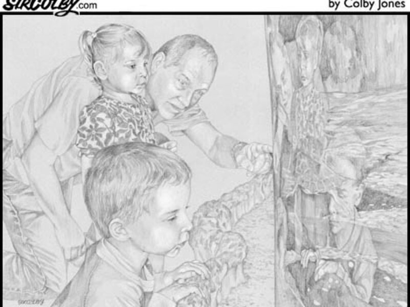 Aquarium Discovery - works on paper