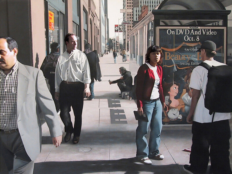 Photo of painting "Beauty and the Beast" by David Holmes