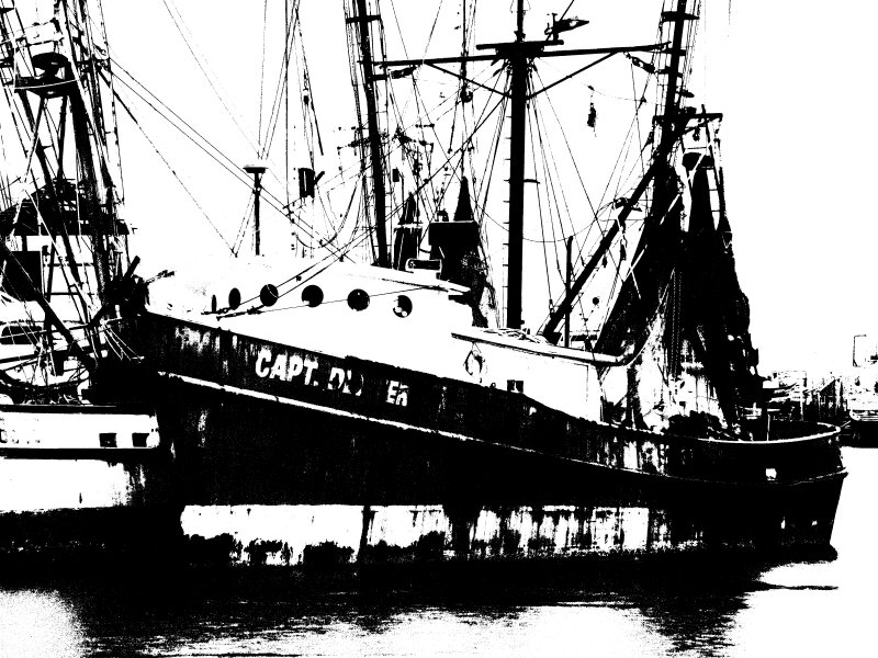Black & White Ship