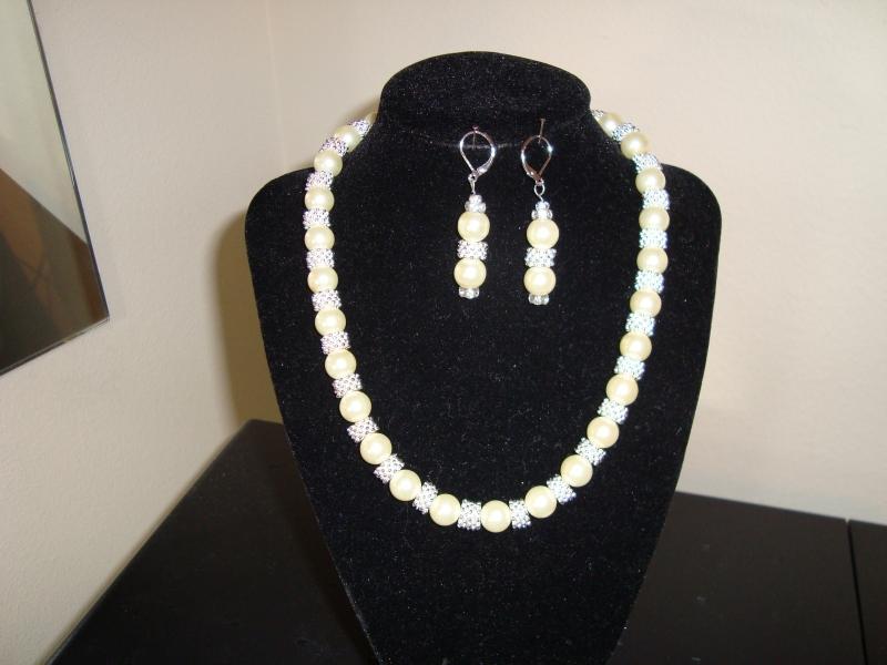Silver & Pearl Jewelry Set