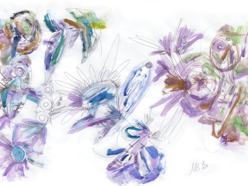 Blue Flower
