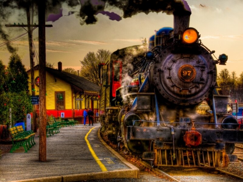 Leaving the Station