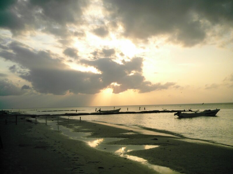 Sunset on The Island