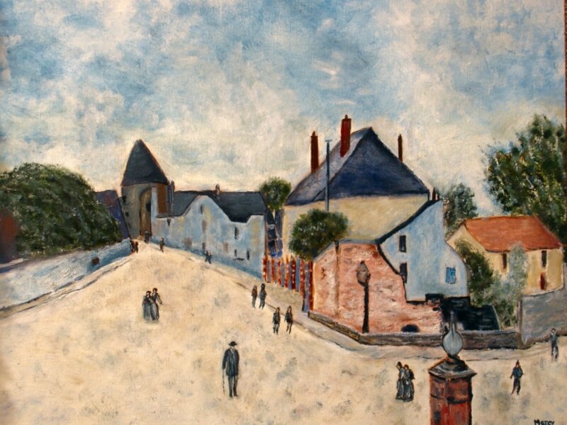 Moret - A Village Road