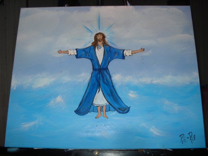 Jesus Walks On Water