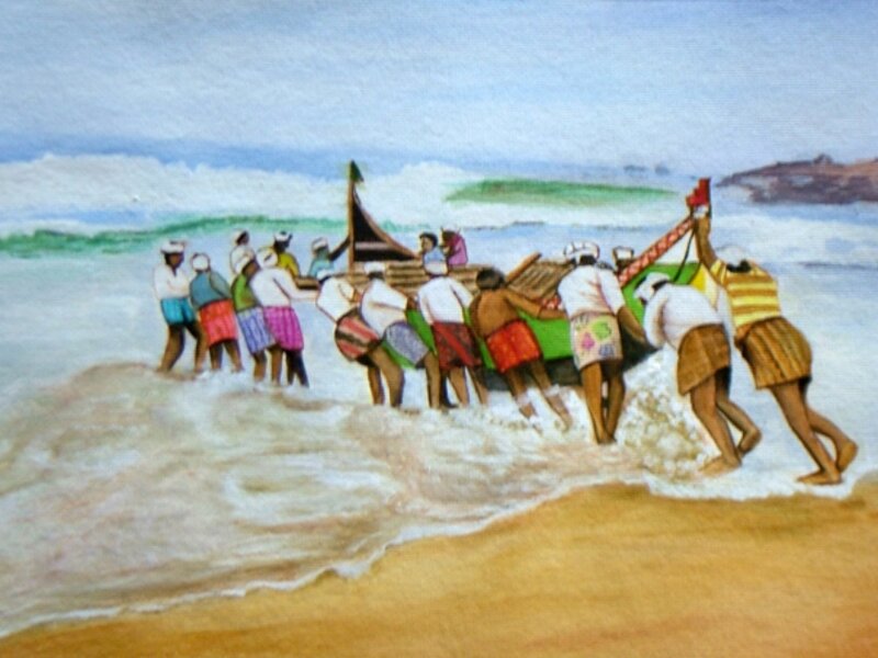 100% handcrafted. Original Concept. Unique art, Original water color painting