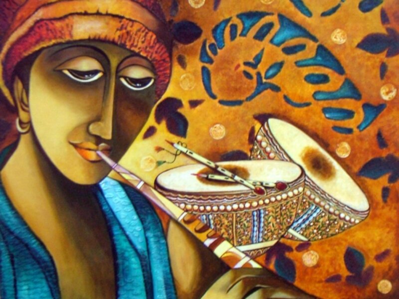 Cosmic Melody- Original Painting