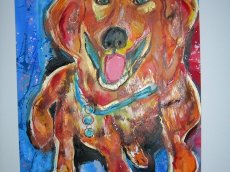 "Rylee, A Happy Dog".