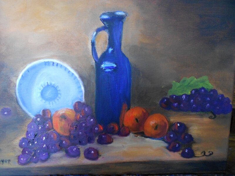 Still Life in Blue