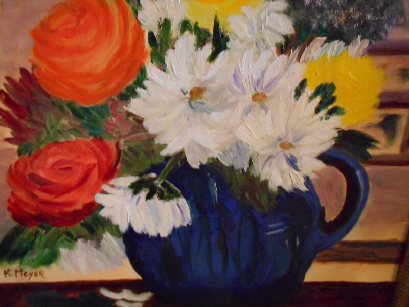 Flowering Teapot