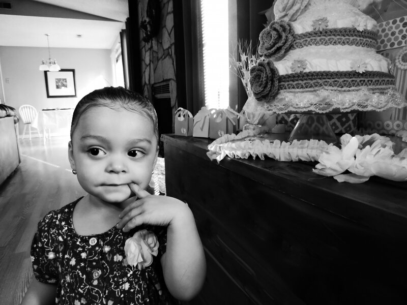 child, blackandwhite, cute, curious, girl