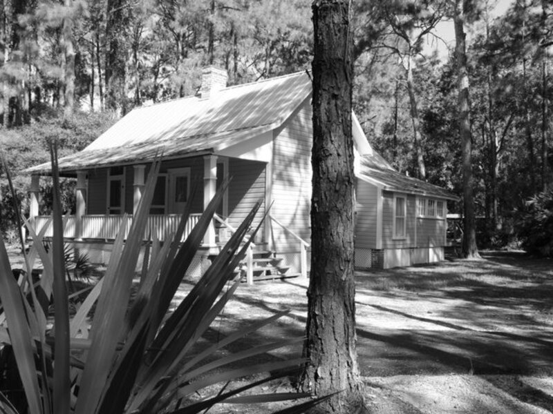 Homestead in B & W