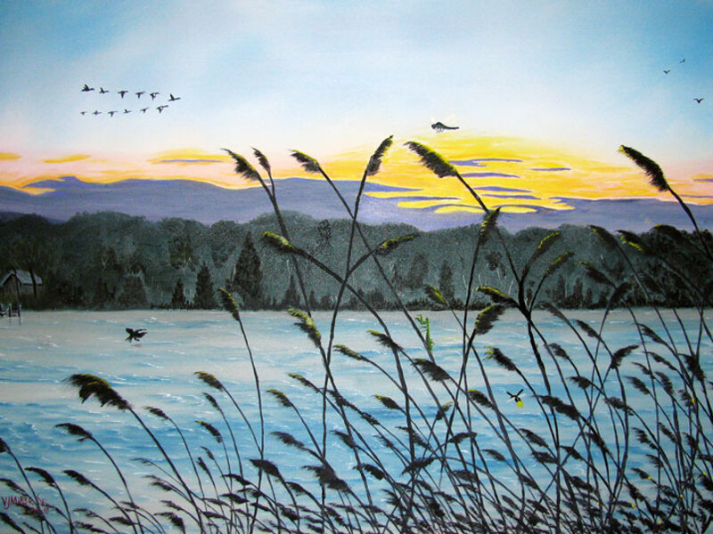 Days End on Shark River