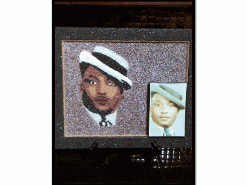 Decorative Sand Portrait